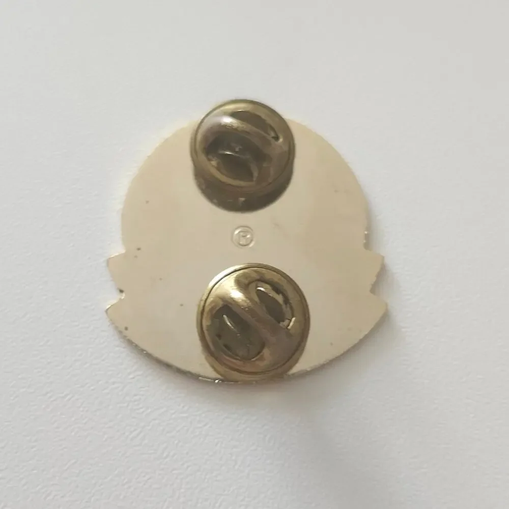 Minnesota Lions Eye Bank Children's Clinic Research Enamel Double Post Lapel Pin